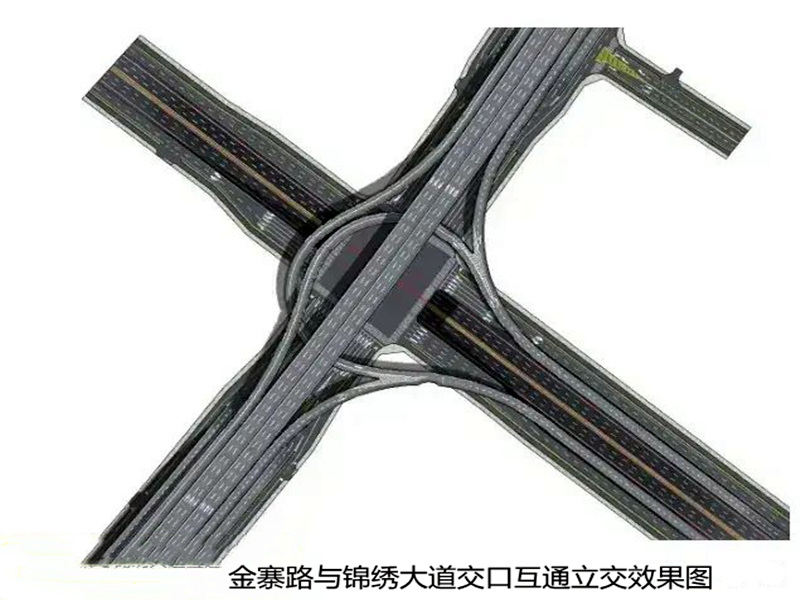 合肥金寨路高架南延工程将开工 明珠广场人行天桥将拆除